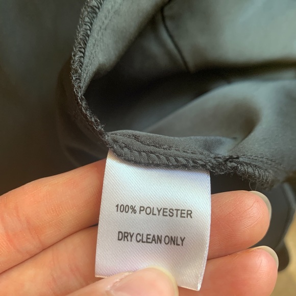 Satin tie-front blouse - Picture 5 of 8